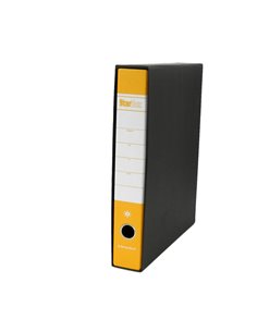 Registratore STARBOX f.to protocollo dorso 5cm giallo STARLINE/sfuso 0201930.GI/SFUSO STARLINE REGISTRATORI A LEVA