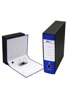 Registratore STARBOX f.to commerciale dorso 8cm blu STARLINE 0201935.BL STARLINE REGISTRATORI A LEVA