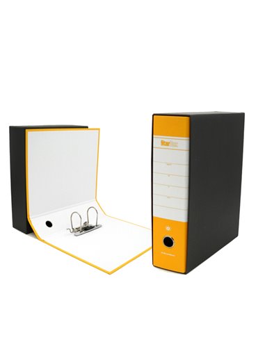 Registratore STARBOX f.to commerciale dorso 8cm giallo STARLINE 0201935.GI