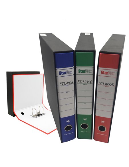 Registratore STARBOX f.to protocollo dorso 5cm assortiti STARLINE 0201930