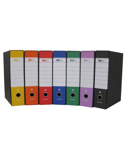 Registratore STARBOX f.to protocollo dorso 8cm lillaSTARLINE/sfuso STL4014 SFUSO STARLINE REGISTRATORI A LEVA