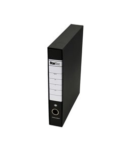 Registratore STARBOX f.to protocollo dorso 5cm nero STARLINE 0201930.NE STARLINE REGISTRATORI A LEVA