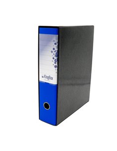 Registratore KINGBOX f.to protocollo dorso 8cm blu STARLINE RXP8BL STARLINE REGISTRATORI A LEVA