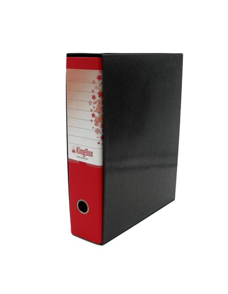 Registratore KINGBOX f.to protocollo dorso 8cm rosso STARLINE RXP8RO STARLINE REGISTRATORI A LEVA