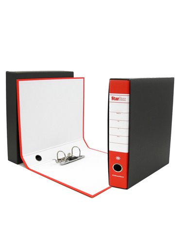 Registratore STARBOX f.to commerciale dorso 5cm rosso STARLINE STL4031
