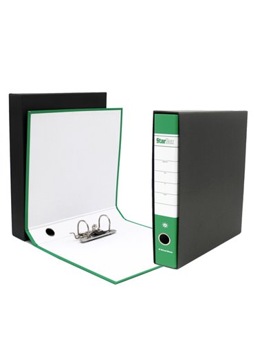 Registratore STARBOX f.to commerciale dorso 5cm verde STARLINE STL4032 STARLINE REGISTRATORI A LEVA