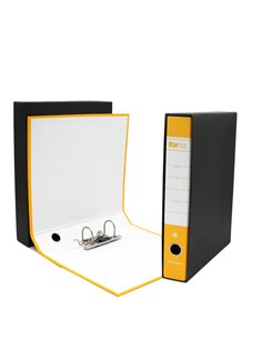Registratore STARBOX f.to commerciale dorso 5cm giallo STARLINE STL4033 STARLINE REGISTRATORI A LEVA