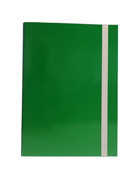 CARTELLA PROGETTO DORSO 3CM C/ELASTICO VERDE STARLINE OD0503RXXXXAN03