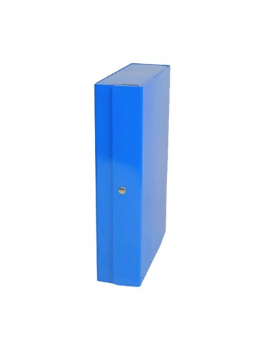 SCATOLA PROGETTO 12 AZZURRO GLOSSY Starline OD1912LDXXXAC06 STARLINE SCATOLE ARCHIVIO CON BOTTONE