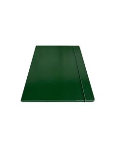 Cartella c/elastico tondo verde dorso 1cm Starline CP01ELVE-STL5302