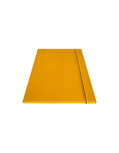 Cartella c/elastico tondo giallo dorso 1cm Starline CP01ELGI-STL5303