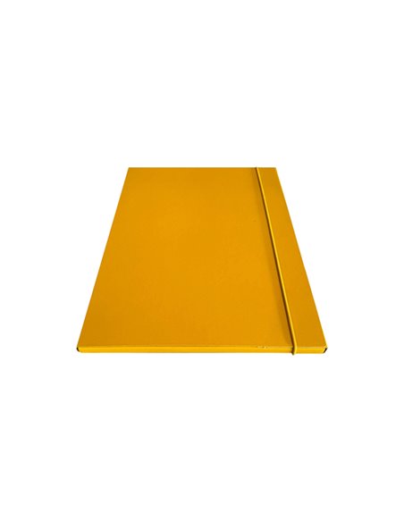 Cartella c/elastico tondo giallo dorso 1cm Starline CP01ELGI-STL5303