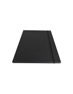 Cartella c/elastico tondo grigio dorso 1cm Starline CP01ELGR-STL5305 STARLINE CARTELLINE A TRE LEMBI