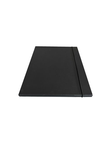 Cartella c/elastico tondo grigio dorso 1cm Starline CP01ELGR-STL5305 STARLINE CARTELLINE A TRE LEMBI