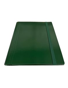 Cartella c/elastico piatto verde dorso variabile Starline CP7VE-STL5402
