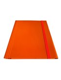 Cartella c/elastico piatto arancio dorso variabile Starline CP7AR-STL5404