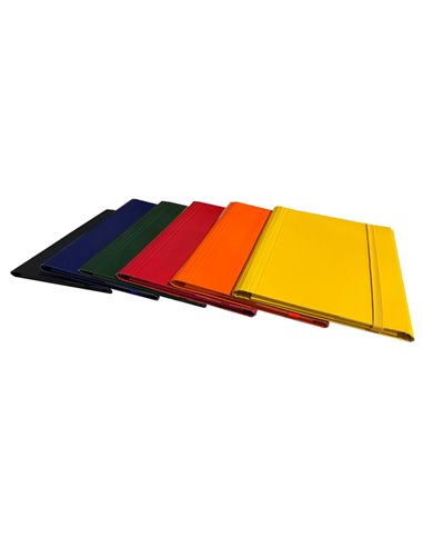 Cartella c/elastico piatto arancio dorso variabile Starline CP7AR-STL5404