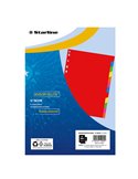 Divisori neutri in PP 12 tacche f.to A4 MAXI 24,5x30cm Starline 2000008C1-STL