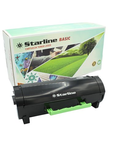 Toner Starline nero BASIC per DELL B3465DNF / B2360D / B2360DN / B3460DN TRDE2360 STARLINE TONER RICOSTRUITI
