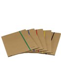 CARTELLINA 3 LEMBI 25X35 CARTONE FSC C/ELASTICO PIATTO 5MM STARLINE 1405