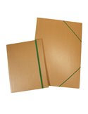 Cartella con elastico 35x50cm in cartoncino avana ECO Starline XCPECO09AV_STL