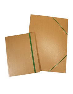 Cartella con elastico 50x70cm in cartoncino avana ECO Starline XCPECO11AV_STL
