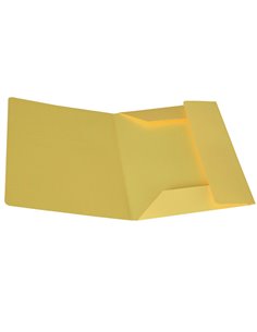 Pack 25 Cartelline 3 Lembi GIALLO SOLE in bristol 200g Starline OD0112BLXXXAH04
