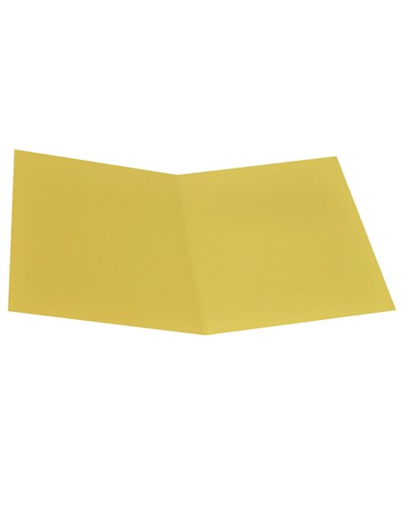 Pack 50 Cartelline Semplici GIALLO SOLE in bristol 200g Starline OD0113BLXXXAJ04