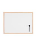 Lavagna bianca magnetica 45x60cm cornice legno Starline MM04001010-STL