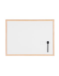 Lavagna bianca magnetica 45x60cm cornice legno Starline MM04001010-STL STARLINE LAVAGNE MAGNETICHE