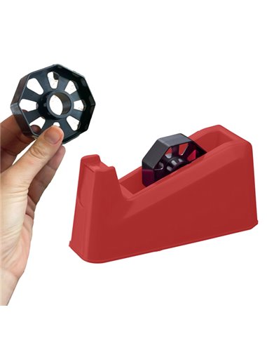 Dispenser da banco per nastri 33/66mt rosso Starline STL6605ROSSO66