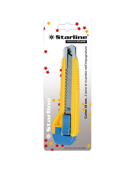 Cutter 18mm con bloccalama Premium Starline STL (SX-45)