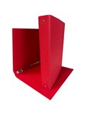Raccoglitore 4R 30mm 22X30 rivestito in PPL ROSSO KingColor STARLINE CPPL4-30RO