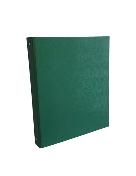 Raccoglitore 4R 30mm 22X30 rivestito in PPL VERDE KingColor STARLINE CPPL4-30VE