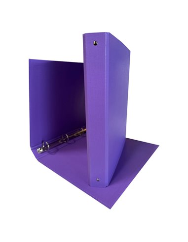 Raccoglitore 4R 30mm 22X30 rivestito in PPL VIOLA KingColor STARLINE CPPL4-30VI