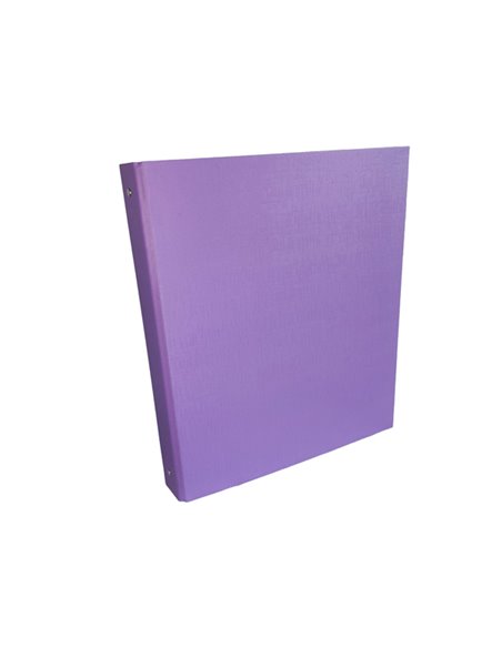 Raccoglitore 4R 30mm 22X30 rivestito in PPL VIOLA KingColor STARLINE CPPL4-30VI