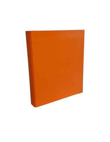 Raccoglitore 4R 30mm 22X30 rivestito in PPL ARANCIO KingColor STARLINE CPPL4-30AR