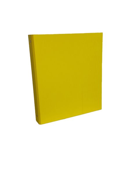 Raccoglitore 4R 30mm 22X30 rivestito in PPL GIALLO KingColor STARLINE CPPL4-30GI