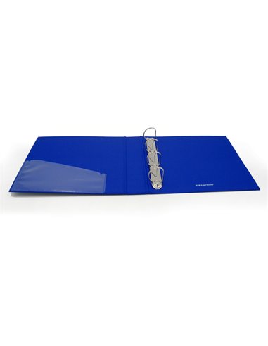 Raccoglitore KingShow 40 A4 4D blu 22X30cm personalizzabile STARLINE 1410212 BLEU STARLINE RACCOGLITORI PERSONALIZZABILI