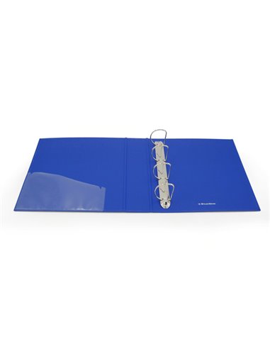 Raccoglitore KingShow 50 A4 4D blu 22X30cm personalizzabile STARLINE 1410213 BLEU STARLINE RACCOGLITORI PERSONALIZZABILI