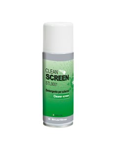 Detergente in schiuma Clean Screen 200ml per monitor e tastiere_Starline A01027 STARLINE SALVIETTE-KIT PER PULIZIA E ARIA