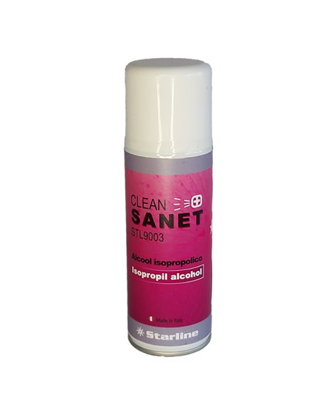 Alcool Isopropilico Clean Sanet 200ml_Starline A02187