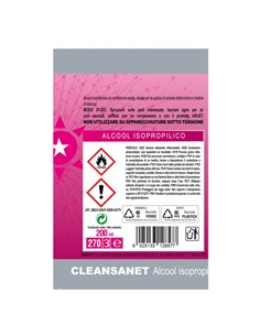 Alcool Isopropilico Clean Sanet 200ml_Starline A02187 2