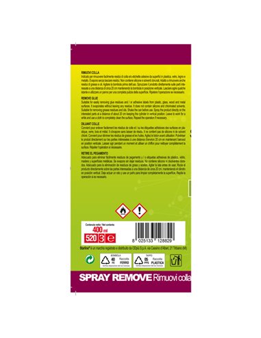 Rimuovi colla spray 400ml Starline A02018