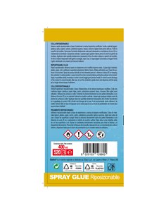 Adesivo spray riposizionabile 400ml Starline A02014 2