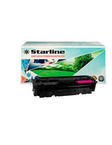 Toner Ric Magenta 415X per HP Color LaserJet Pro M 454 Series/ Pro M 454 dn K18647TA STARLINE TONER RICOSTRUITI
