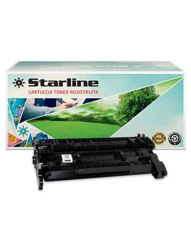 Toner Ric Nero HP 59A per HP Laserjet Pro M304-M404-MFP M428_3.000 PAG 59A-UC-NTS STARLINE TONER RICOSTRUITI