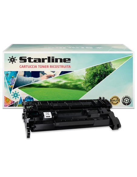 Toner Ric Nero HP 59X per HP Laserjet Pro M304-M404-MFP M428 10.000 PAG 59X-UC-NTS STARLINE TONER RICOSTRUITI