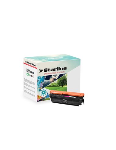 TONER MAGENTA RIC PER HP Color LaserJet Enterprise M552DN · M553 · M553DN K15858TA STARLINE TONER RICOSTRUITI