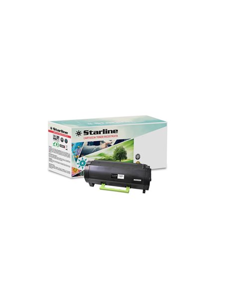 Toner Ric. Nero per Lexmark MS312/MS415 alta cap. 5000pag K18527TA STARLINE TONER RICOSTRUITI
